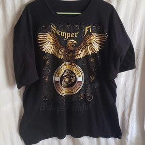 Marine Corp Always Faithful Tee